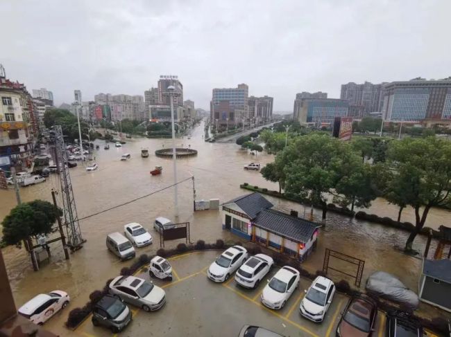 暴雨后的富川縣。譚山泉 攝（修圖）.jpg